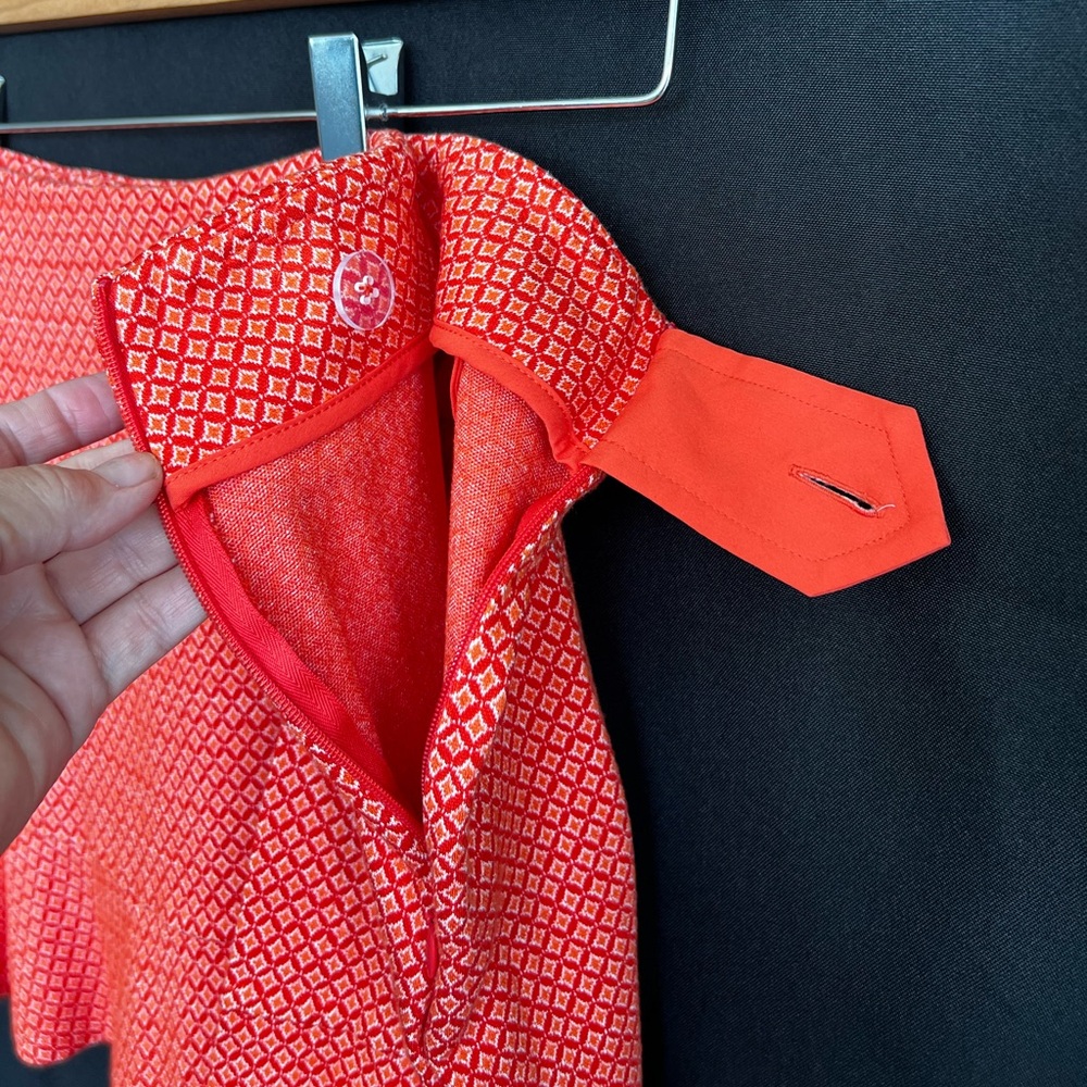 💃 Cabi Matchmaker Skort in orange, women’s size 4. Flirty Skirt-Short Combo - Picture 10 of 15